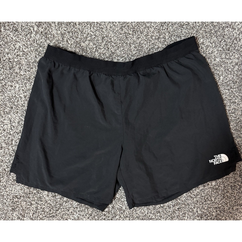THE NORTH FACE Sunriser Shorts Mens XL Black Lined Running Workout Shorts